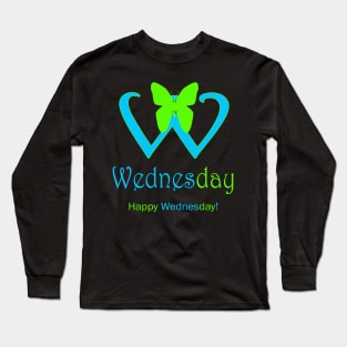 Wednesday dress Long Sleeve T-Shirt